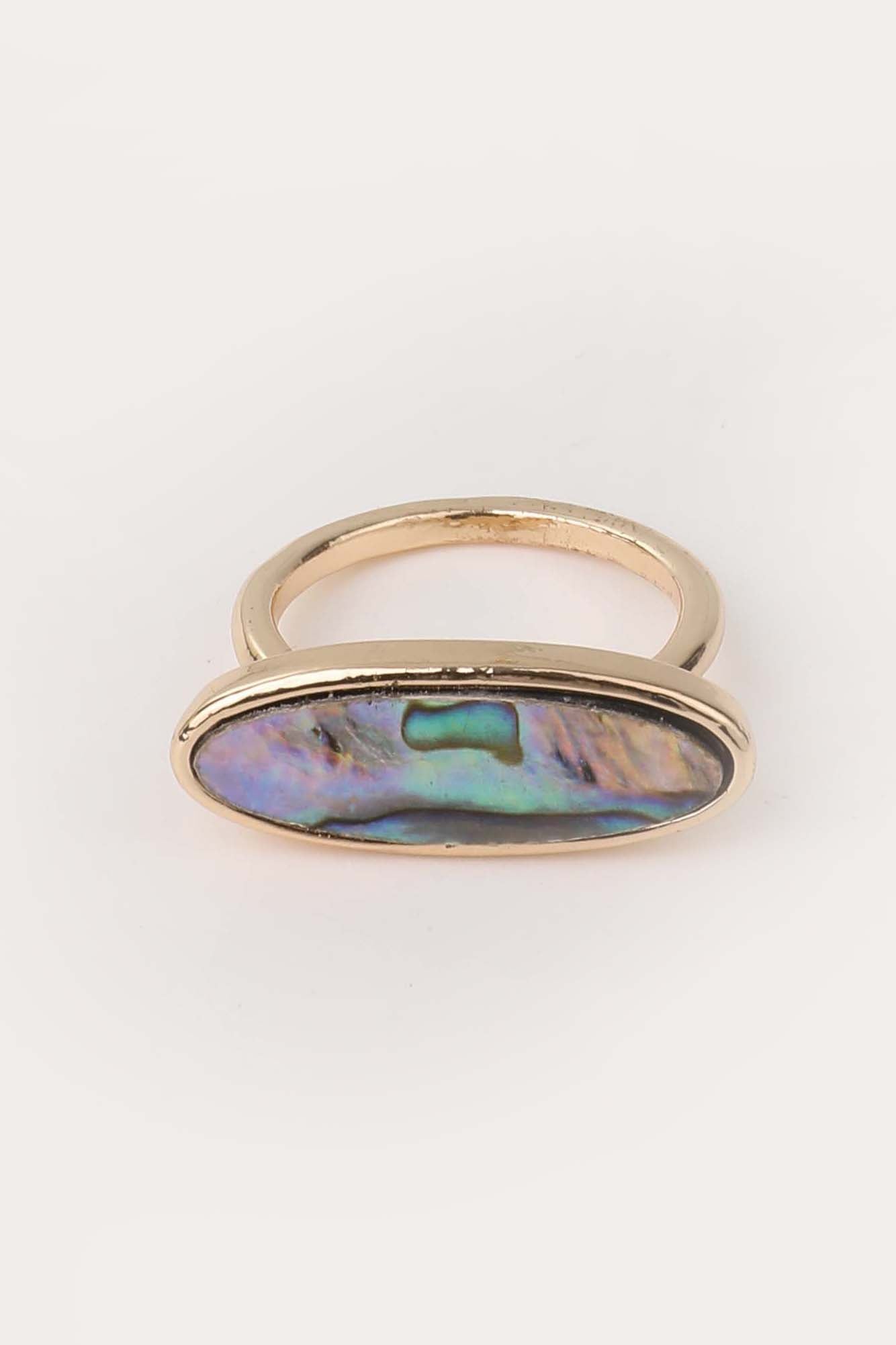 Vintage Colorful Opal Ring