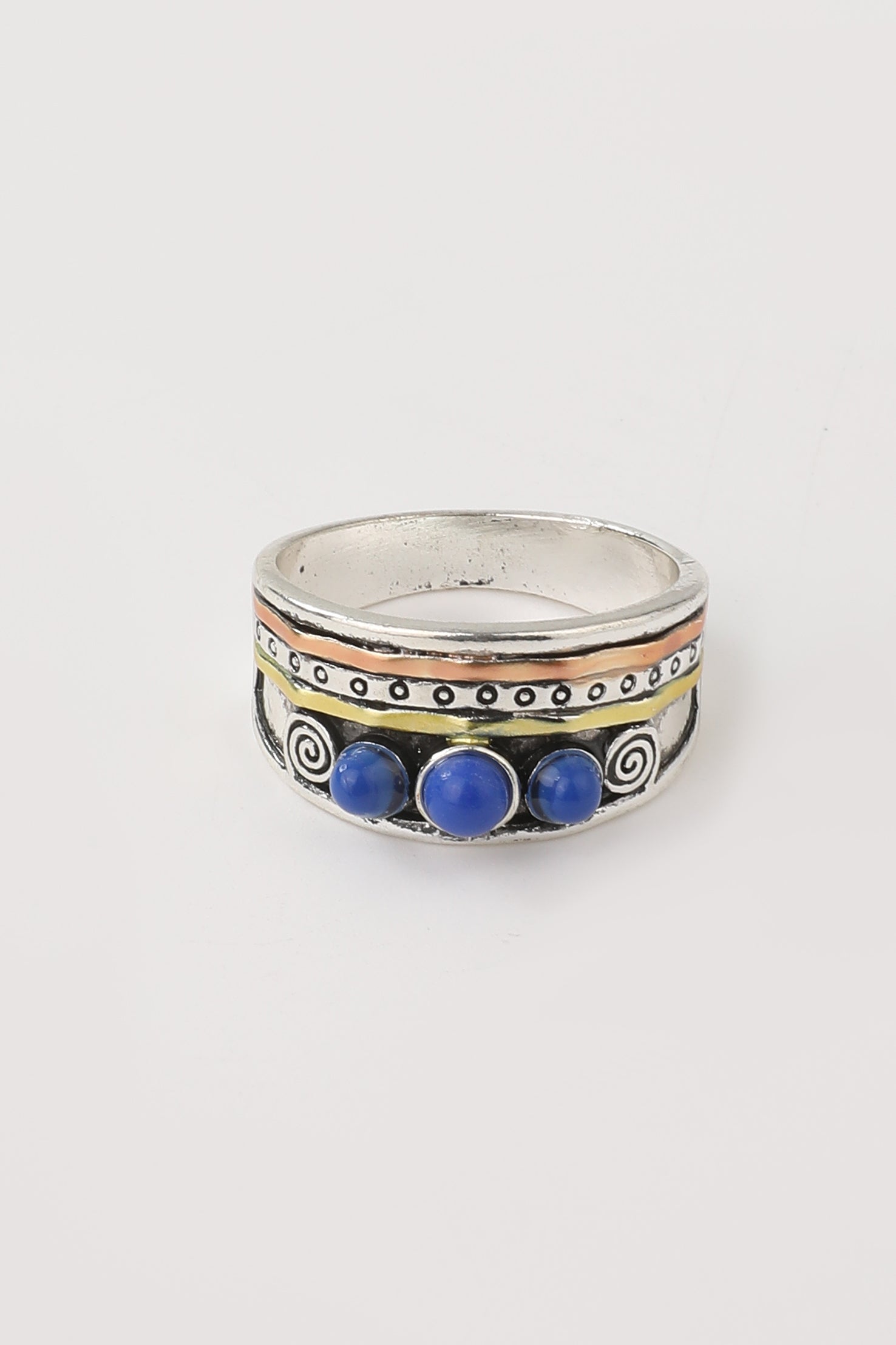 Bohemian Sapphire Meditation Ring