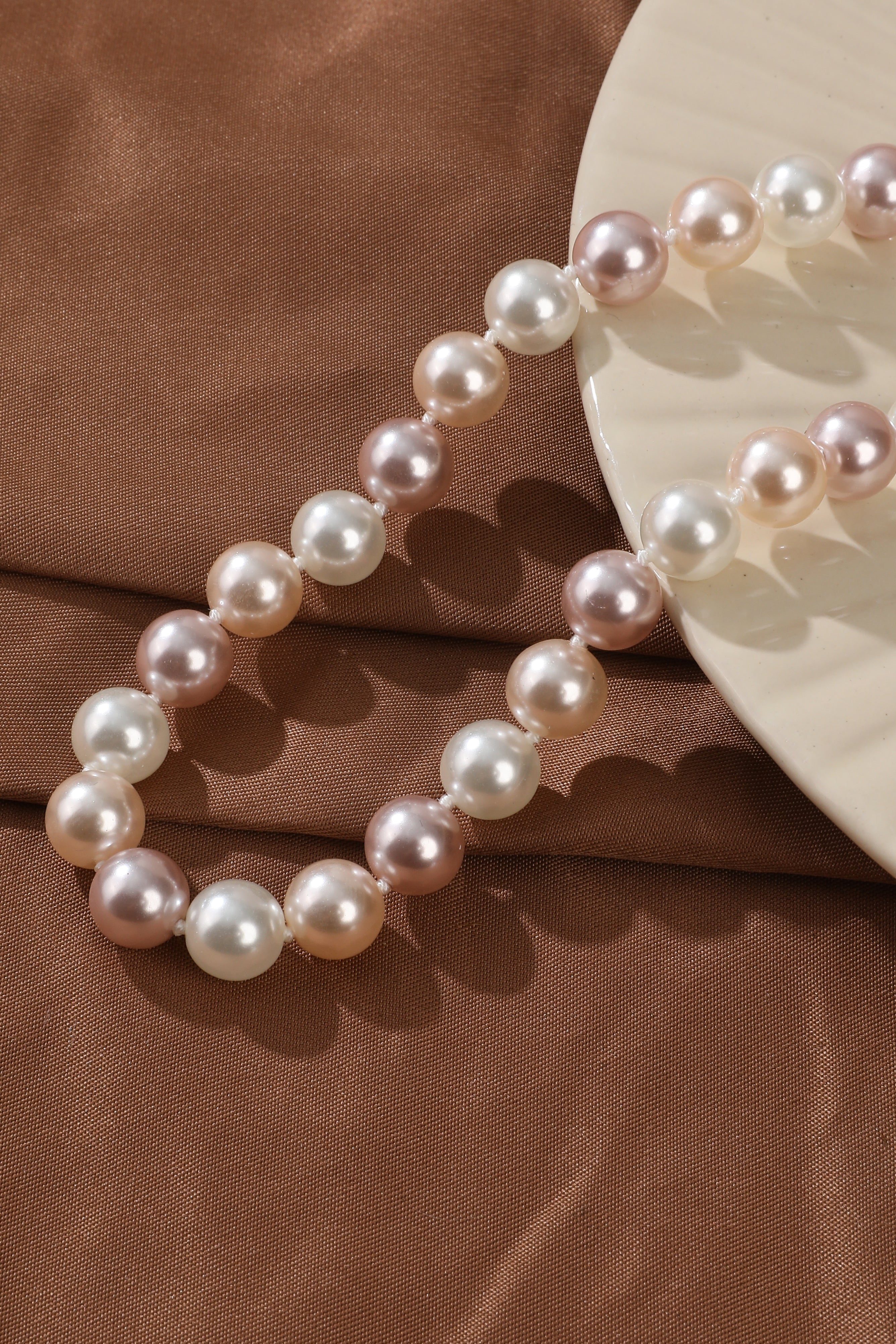 Coloured Pearl Necklace