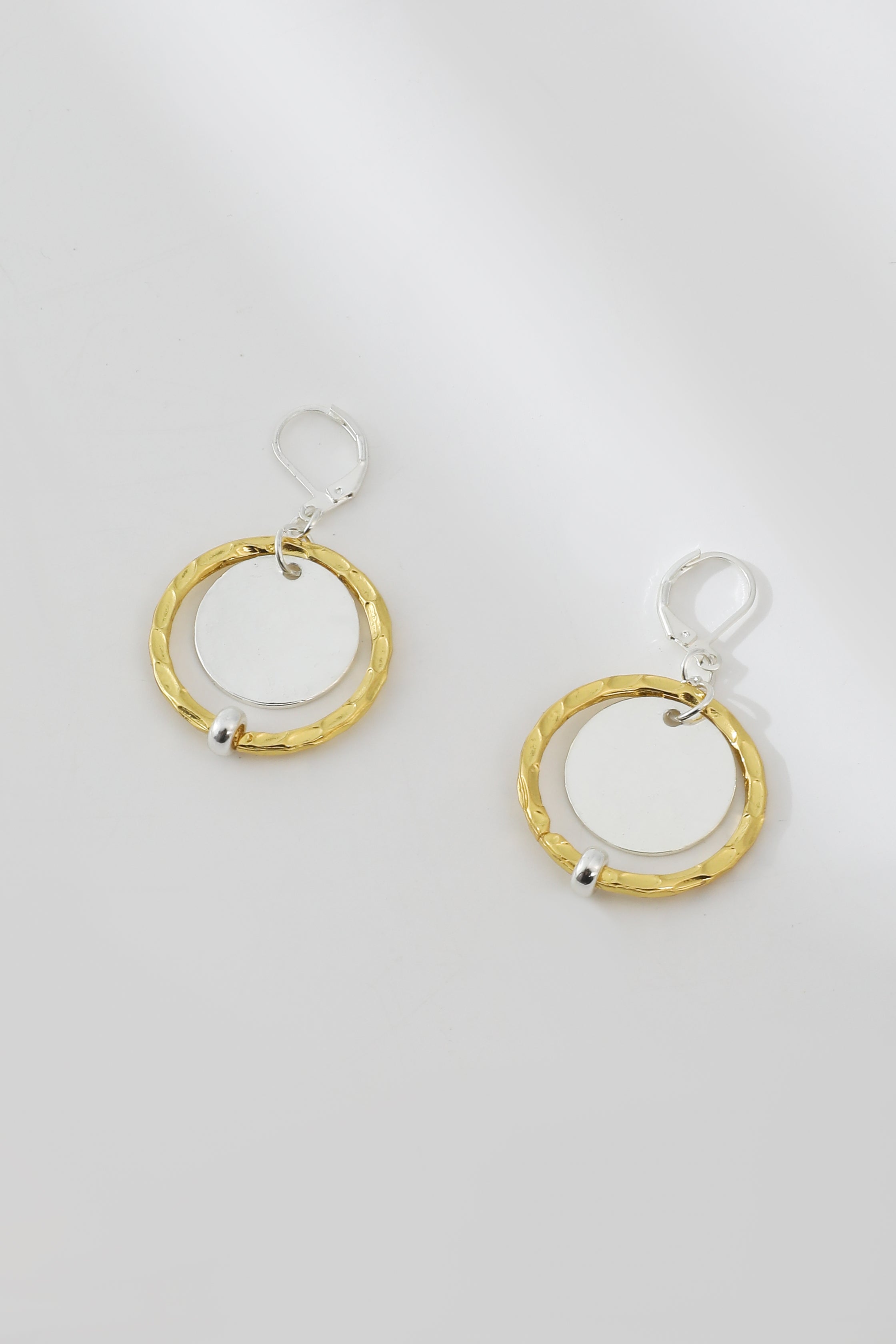 Vintage Gold & Silver Plated Pearl Earrings