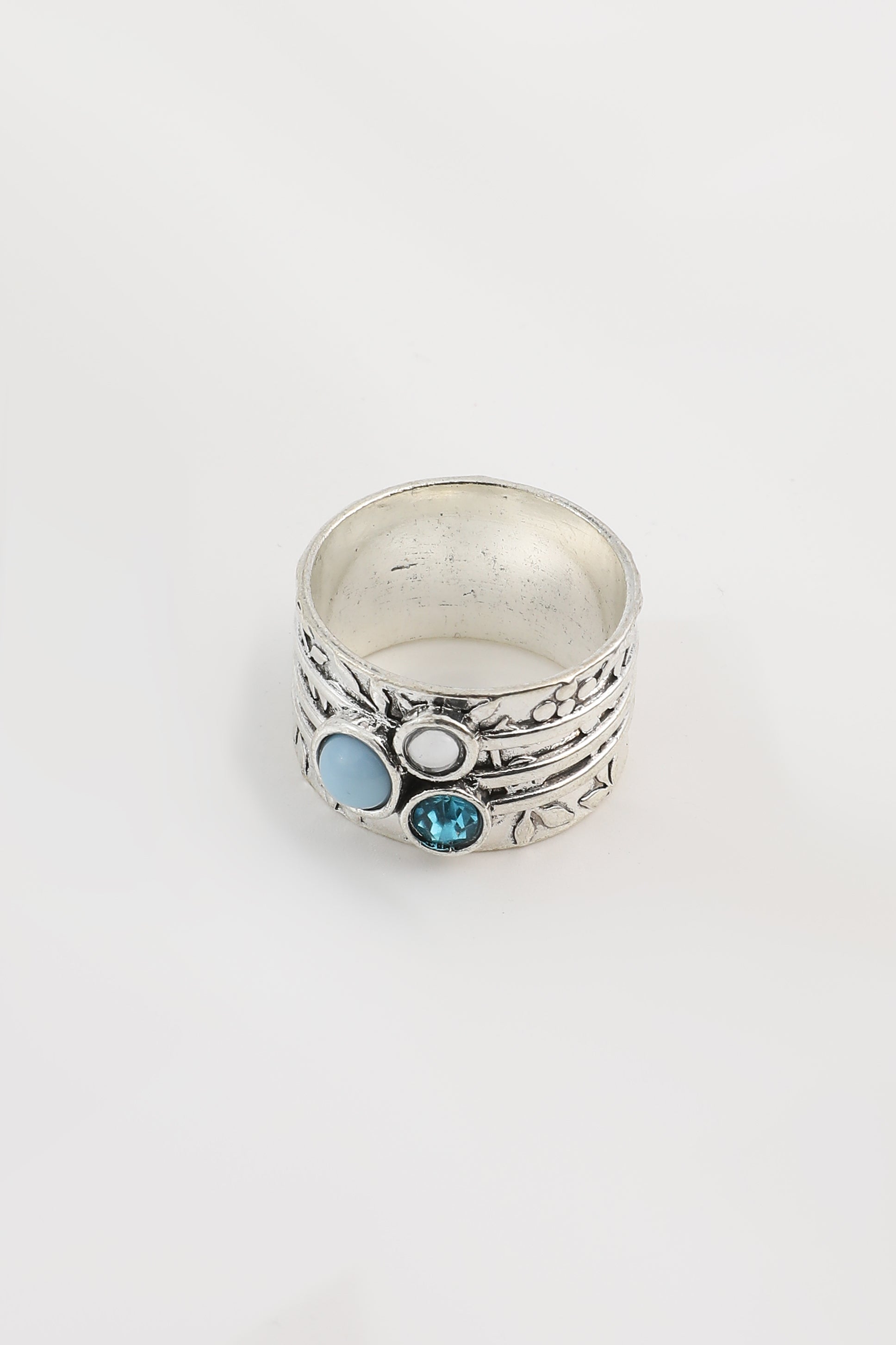 Vintage Natural Blue Stone Ring